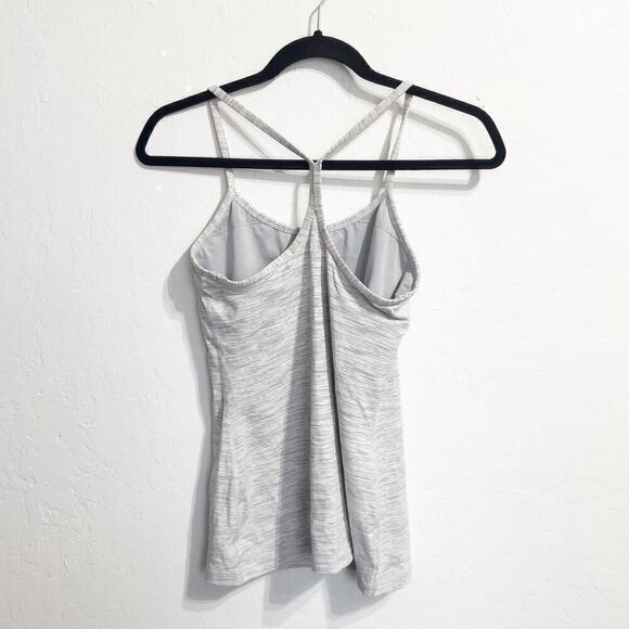 Lululemon Power Pose Tank in Wee Are From Space Ice Grey Alpine White 6 Small - Picture 5 of 6